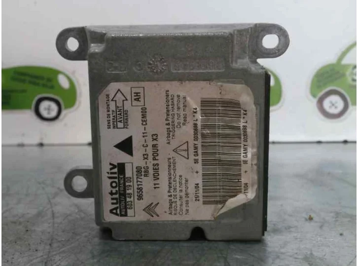 Marca Reconocida CENTRALITA AIRBAG 9658177080 603481900 AUTOLIV