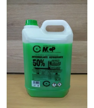 ANTICONGELANTE ORGANICO G12- AL 50% Oferta Especial
