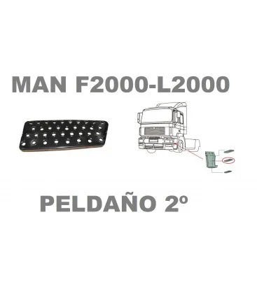 PELDAÑO 2º MAN F2000-L2000 Precio Económico